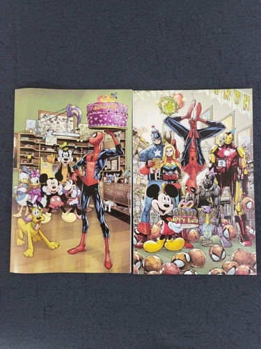 Disney D23 Exclusive Spider-Man Amazing Fantasy Set