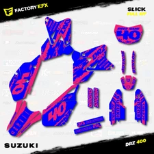 Bubblegum Slick Graphics Kit fit Suzuki DRZ400SM Drz400s drz400 Supermoto DRZ