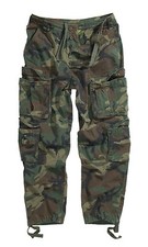 Fliegerhose Vintage woodland stonewashed