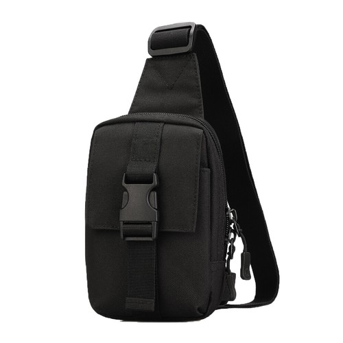 Bolsa De Hombro Táctica Bolsa De Pecho Bolsa Al Aire Libre Bolsa Teléfono Móvil - Imagen 9 de 13
