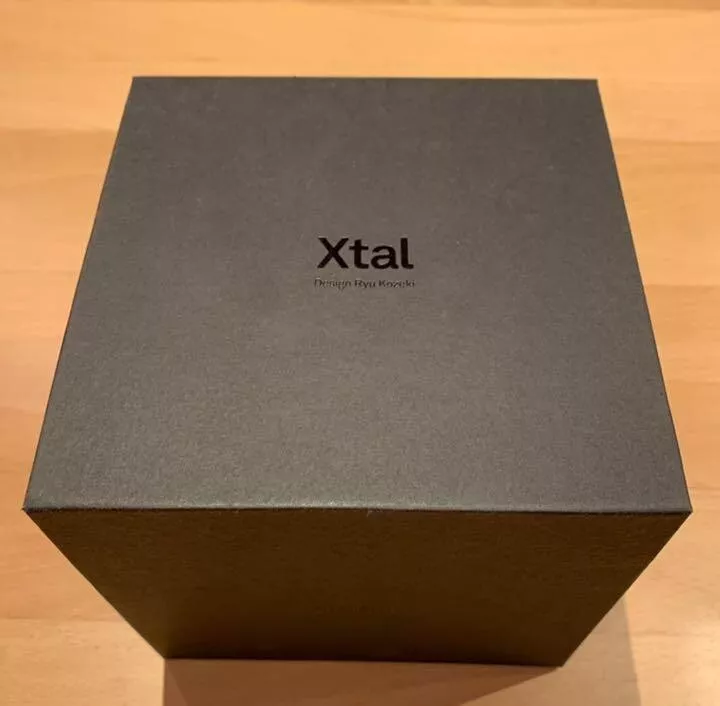 Xtal Acrux Ambientec XTL-01SLV LED Lamp Rechargeable IPX6 Crystal New Japan