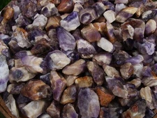 3000 Carat Lots of Natural Banded Amethyst Rough - Plus a FREE faceted Gemstone