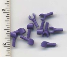 LEGO x 10 Mano Púrpura Oscuro NUEVO para minifigura Magneto Riddler Lex Luthor