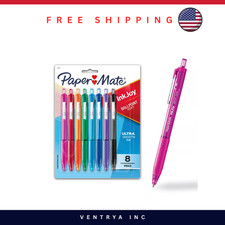 Paper Mate InkJoy 300RT 8pk Ballpoint Pens 1.0mm Retractable   Multicolor