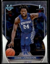 2022-23 Bowman University Chrome #13 Chris Livingston Basketball Card  1102Q