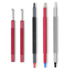 5 Pcs Watch Hands Repair Tool Kit, Stainless Steel Watch Hand Setting Tool, P...