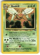 Beedrill 18/75 Rare Neo Discovery Pokemon Unlimited NM on eBay
