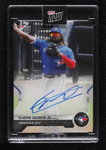 2021 Topps Now Road to Opening Day Auto /99 Vladimir Guerrero Jr #OD-63A Auto