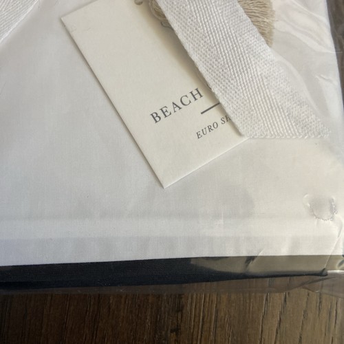 Beach Club Duvet Black Euro Sham DV251-ES NWT - Picture 2 of 3