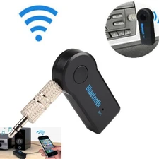 Wireless Bluetooth Receiver 3.5mm AUX Audio Stereo Music Home Car Adapter Kit