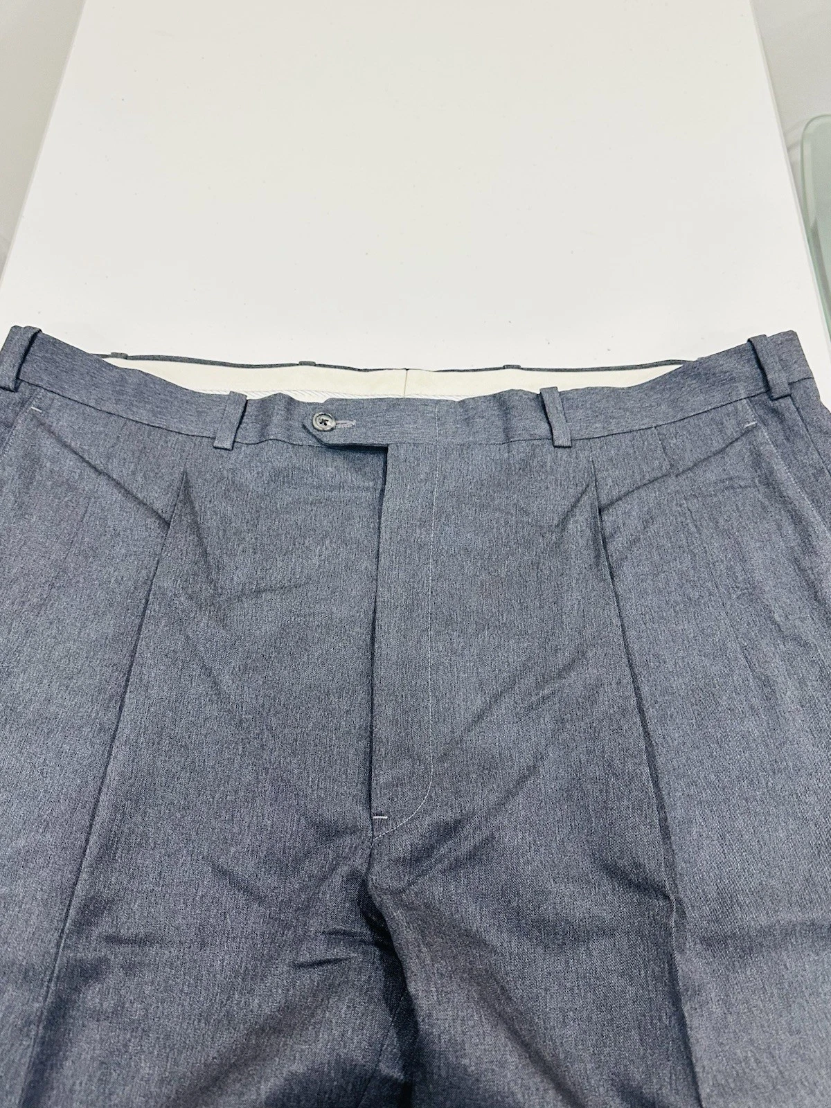 Tailored For Nordstrom BY JB Britches Grey Pants Trousers Men’s Sz 42 100% Wool