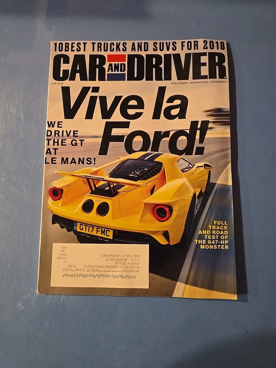 Car and Driver Miniature Magazines in English for sale | eBay