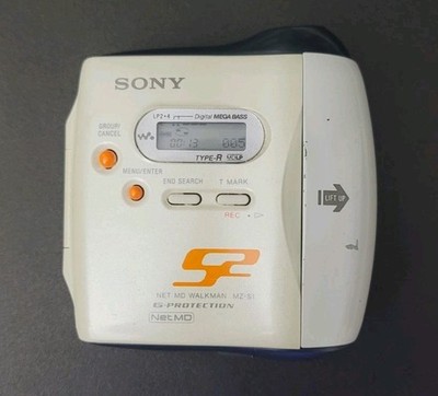 Sony MZ-S1 S2 Sports Net MD MiniDisc Walkman Recorder Player | eBay