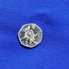 2011 London Olympics 50p  Fencing Circulated VGC         pictures not the best - Available on eBay