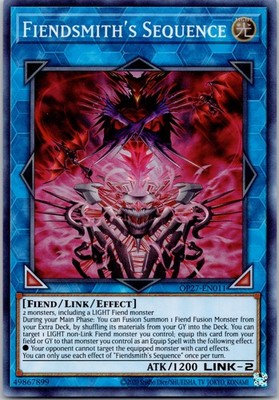 Fiendsmith's Sequence OP27-EN011 Unlimited Super Rare NM