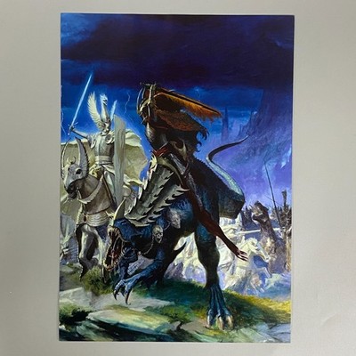 HOCHELFEN GEGEN DUNKLE KUNST BILD POSTER WARHAMMER AGE OF SIGMAR AOS ALTE WELT