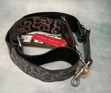 Italian Leather Purse Bag Strap Floral Patricia Nash Boho 60  