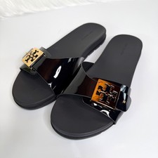 Tory Burch Women's Mellow Buckle Slide Sandals - Black