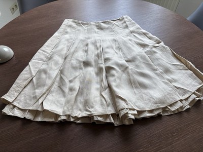 Marc O Polo Leinen Rock Sand/beige Gr. 38