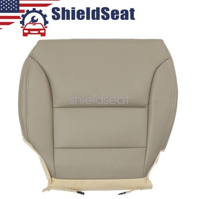 2012-2016 For Honda CR-V Driver Bottom Leather Seat Cover Tan Front Side US