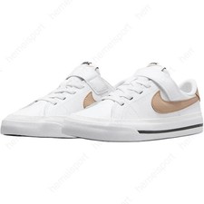 Nike Court Legacy Ps White Hemp DA5381-126 sz 2.5 sneakers little kid Preschool