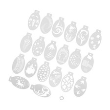 20 Pieces Face Body Painting Stencil Professional Makeup Body Art Painting