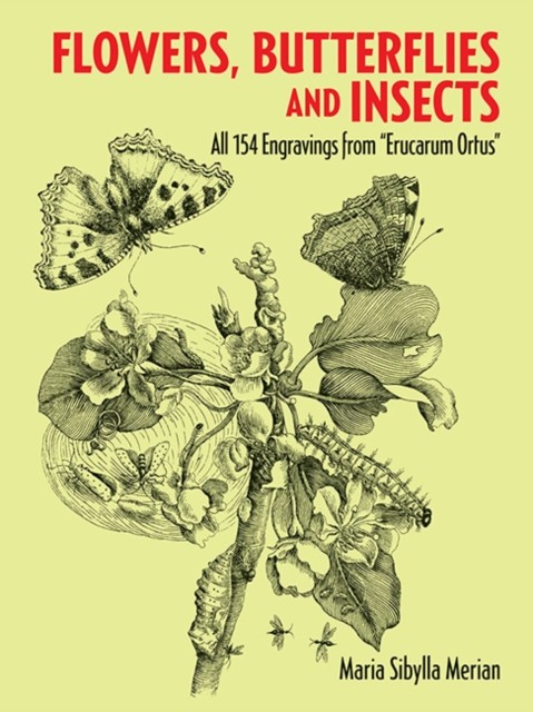 Flowers, Butterflies and Insects by Maria Sibylla Merian (Paperback Book)