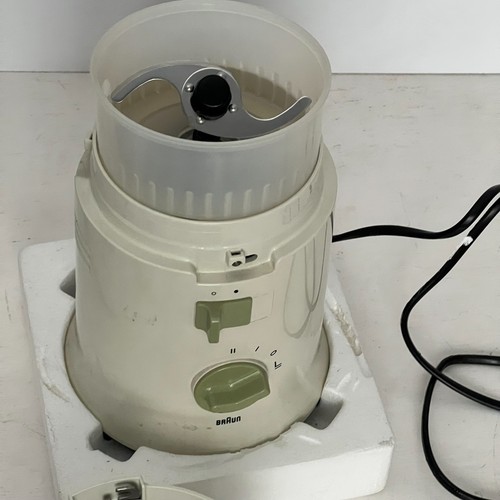 Vintage BRAUN Multiquick Set Tritatutto Compresi Accessori GB Nuovo/Inutilizzato - Foto 2 di 11