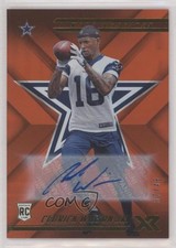 2018 Panini XR Rookies Orange Auto 37/49 Cedrick Wilson Jr #152 Auto 07x3