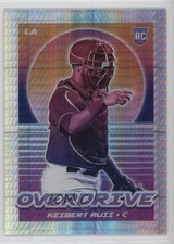 2021 Panini Chronicles Overdrive Hyper Prizm 168/299 Keibert Ruiz #5 16ki
