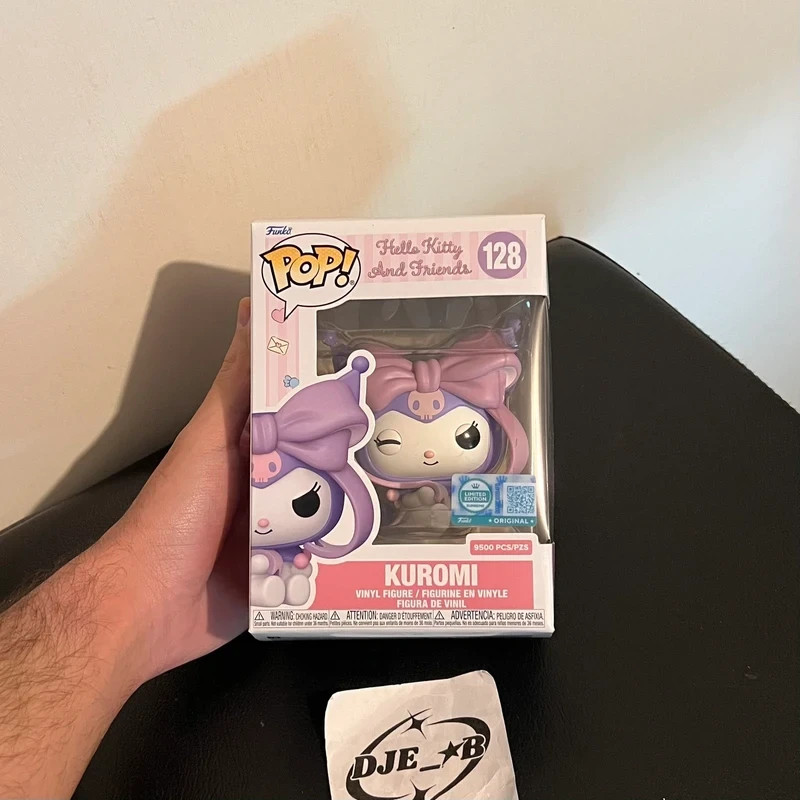 Figurine Funko Pop Kuromi Hello Kitty And Friends N 128 Edition Limitee 9500 Pcs en vinyle de 9 cm