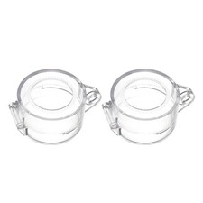 2 x Clear Plastic Switch Cover Protector for 30mm Push Button Switch 50 32