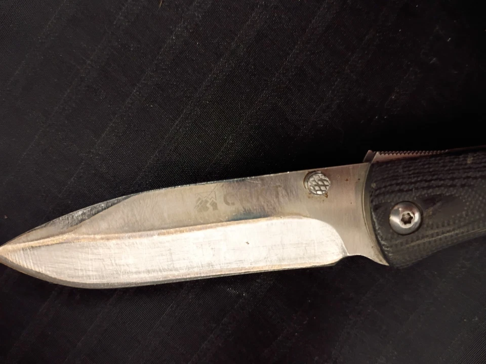 Cuchillo Plegable CRKT M4-02 Carson Mango Hueso Blanco M4-02 Foto 4 de 4