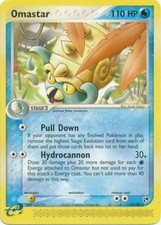 Heavily Played, English Pokemon Regular Omastar - 19/100 - Rare EX Sandstorm on eBay