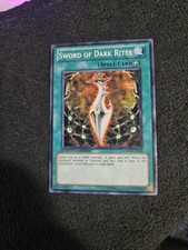 1X Sword of Dark Rites - GLD4-EN042 - Common Gold Series 4: Pyramid Edition 
