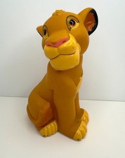 Disney, The Lion King, Simba, vinyl plastic coin bank