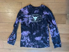 Under Armour Project Rock Sweatshirt Youth Large Purple Tie Dye The Rock Shirt