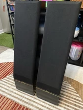 Thiel CS.5 Floor Speakers Black Very Clean Original Paper Local Pickup Preferred
