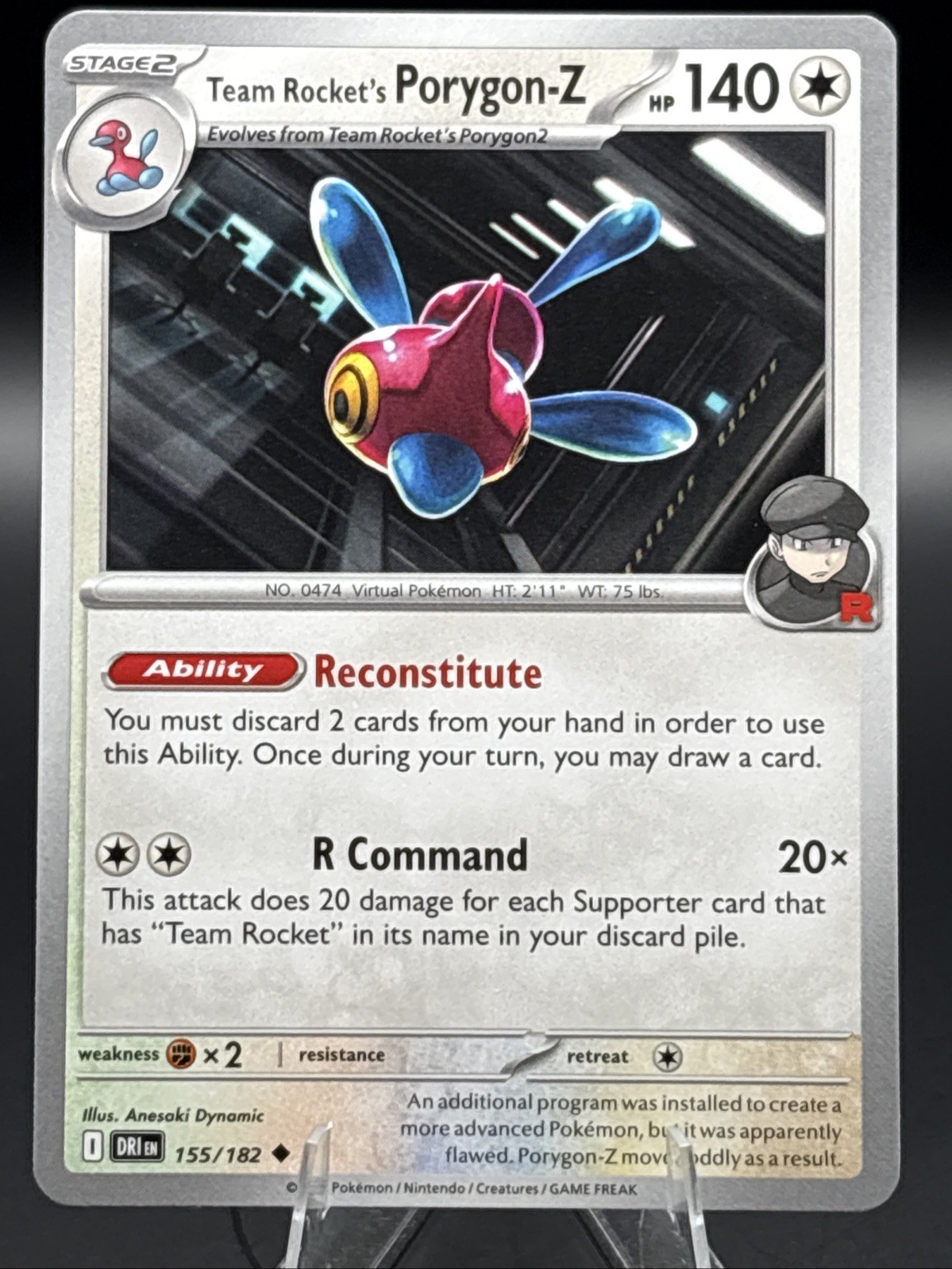 Pokémon TCG - Team Rocket's Porygon-Z - 155/182 - Destined Rivals