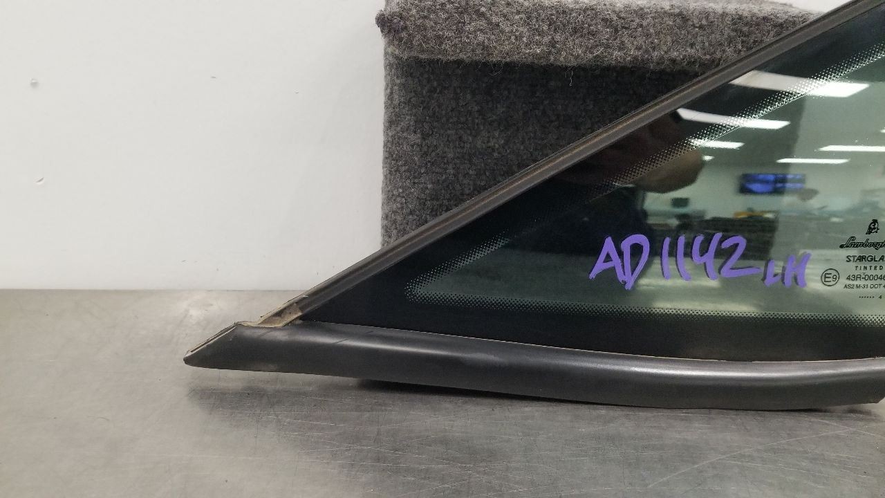 04 LAMBORGHINI GALLARDO PILLAR GLASS LEFT DRIVER