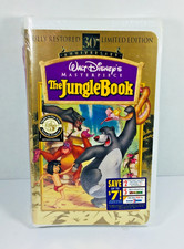 The Jungle Book VHS 30th Anniversary Masterpiece Edition Walt Disney New Sealed