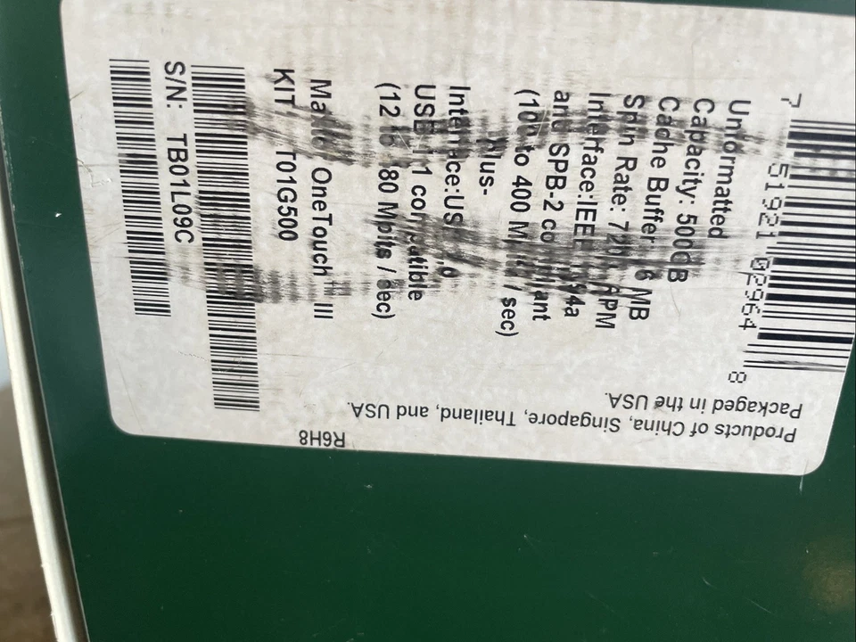 Seagate OneTouch III 500GB External 7200RPM (T01G500) HDD - Image 4 of 4