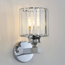 Wall Light Crystal Wall Lamp Indoor Modern Living Room Bedroom Hallway Office