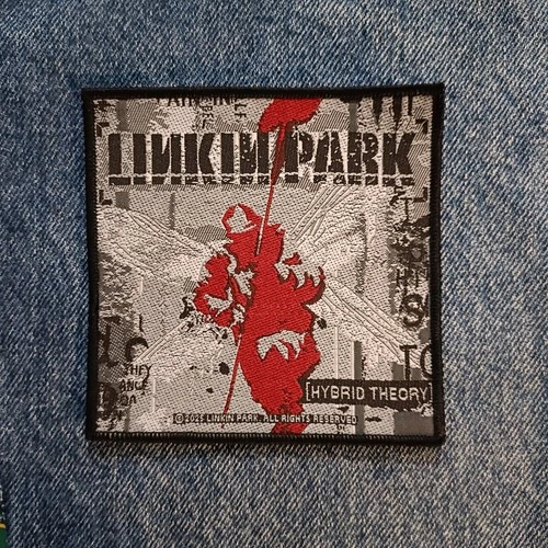LINKIN PARK - HYBRID THEORY (NEW) SEW ON PATCH OFFICIAL BAND MERCH