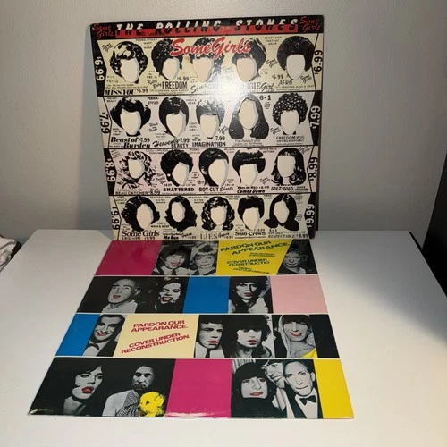 The Rolling Stones - Some Girls Vintage Vinyl LP Record Album COC 39108