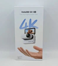 Insta360 - GO 3S (128GB) Action Camera - White