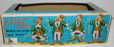Frankonia Toys Mechanical Jumping Clown Box Lid, Mikuni, Japan