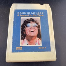 Ronnie Milsap I Want To Live 8 Track RCA Vintage Country Pop Tape