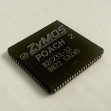 ZyMOS Poach 2 82C231-12 PC/AT Memory & Bus Interface Controller PLCC-84 Rare