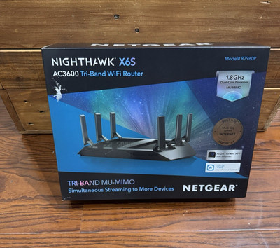 NETGEAR Nighthawk X6S Smart WiFi Router R7960P  AC3600